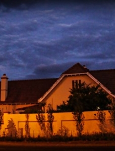 Street View of 75 on Milner Lodge at dusk